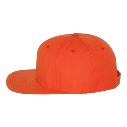 custom yupoong classics premium flat bill snapback cap 6089M