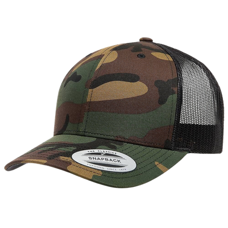 Custom Yupoong Retro Trucker Cap 6606