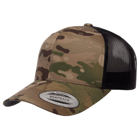 Custom Yupoong Retro Trucker Cap 6606