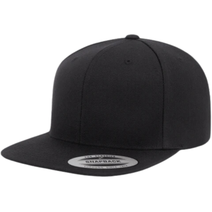 custom yupoong classics premium flat bill snapback cap 6089M