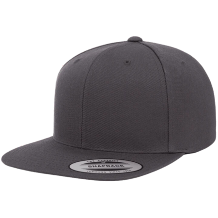 custom yupoong classics premium flat bill snapback cap 6089M