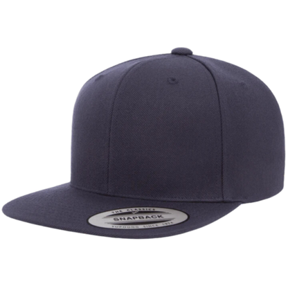 custom yupoong classics premium flat bill snapback cap 6089M