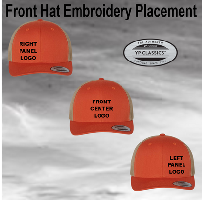 Custom Yupoong Retro Trucker Cap 6606