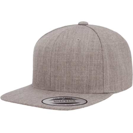 custom yupoong classics premium flat bill snapback cap 6089M