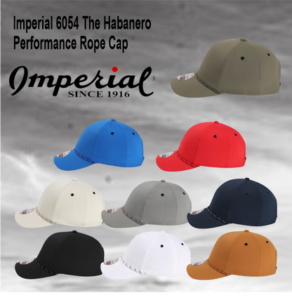 custom imperial the habanero performance rope cap 6054