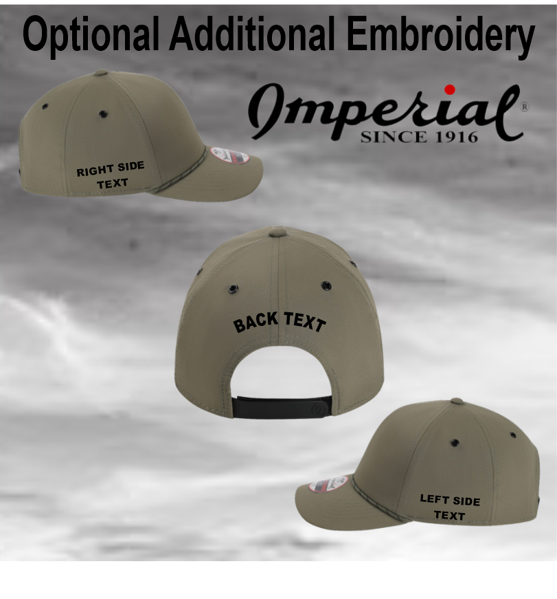 custom imperial the habanero performance rope cap 6054