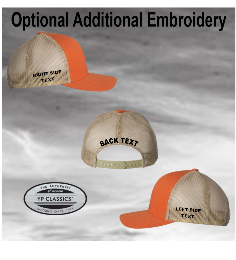 Custom Yupoong Retro Trucker Cap 6606