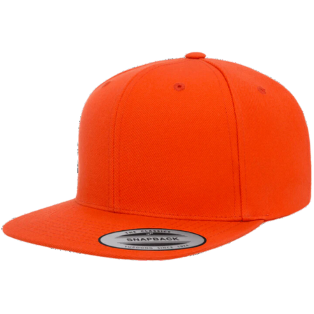 custom yupoong classics premium flat bill snapback cap 6089M