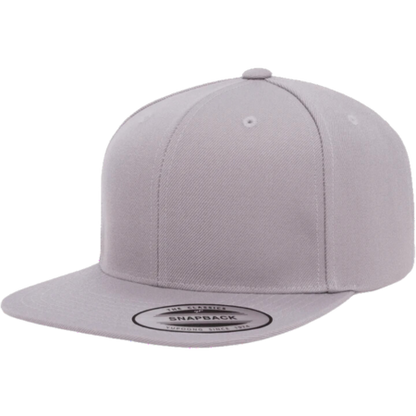 custom yupoong classics premium flat bill snapback cap 6089M