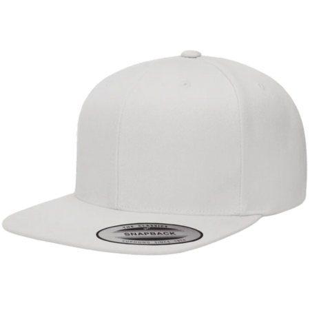 custom yupoong classics premium flat bill snapback cap 6089M