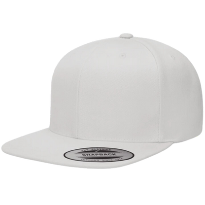 custom yupoong classics premium flat bill snapback cap 6089M
