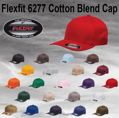 Custom Flexfit 6277 Cotton Blend Cap